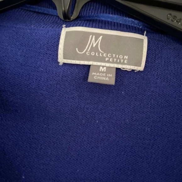 Royal Blue Cowl Neck Sweater - Picture 8 of 9